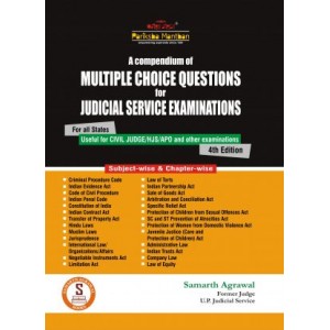 Pariksha Manthan's A Compendium of Multiple Choice Questions for Judicial Service Examinations [JMFC-All States] by Samarth Agrawal | Useful for Civil Judges/HJS/APO & other Competitive Exams